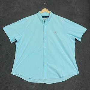 Polo by Ralph Lauren Light Blue Casual Button Down Shirt